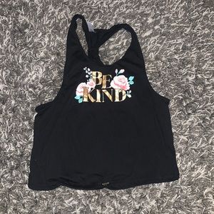 No Boundaries Black Tank Top Size Large